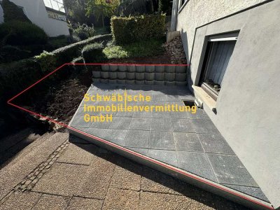 neue große Terrasse + Garten, 1-Zi.-Whg., schöne & ruhige Lage, interessantes Invest