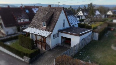 CHARMANTES EINFAMILIENHAUS 
MIT GARAGE IN 
MICHELBACH AN DER BILZ