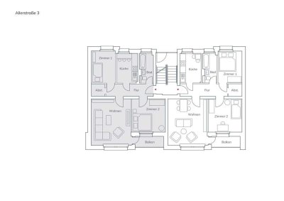 Frisch renovierte 3 Zimmerwohnung sucht neue Mieter