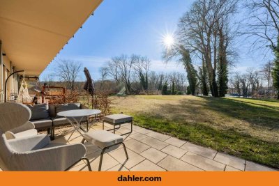 Hochwertige 2-Zimmer-Wohnung mit großzügiger Terrasse und Wasserblick-/zugang