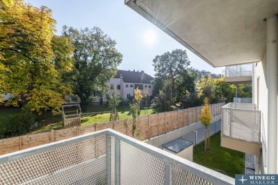 PROVISIONSFREI! Perfekt geschnittene 3-Zimmer-Wohnung | Großzügiger Balkon mit Grünblick