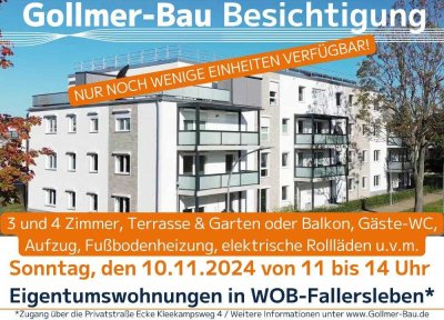 Tolle 3-Zimmer-Wohnung: Tageslichtbad mit Walk-in-Dusche, Gäste-WC, Balkon, Fußbodenheizung u.v.m.