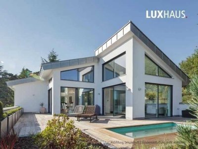 LUXHAUS für Anspruchsvolle über den Dächern von Leimen 370 m² alles individuell planbar