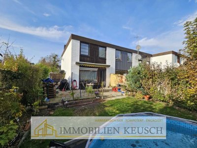 Preis deutlich gesenkt ! Reihenendhaus mit großem Garten & Sonnenterrasse in zentraler & ruhiger Lag