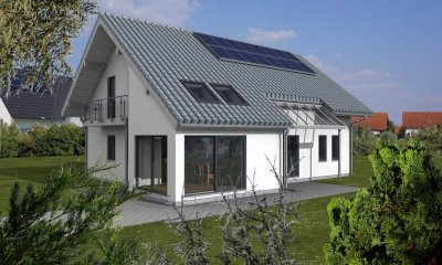 Energieeffizientes Einfamilienhaus auf schönem Grundstück