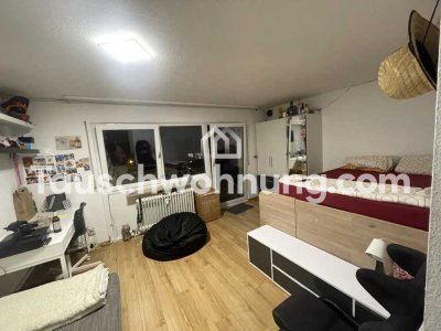 Tauschwohnung: Schöne 1-Zimmer-Wohnung großem Balkon gegen 2/3 Z-Wohnung