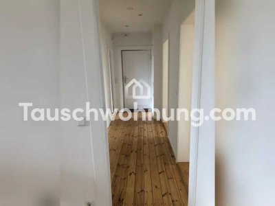 Tauschwohnung: Altbau Wohnung mit kleinem Gartenanteil