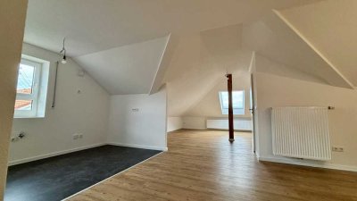 Schöne 3,5-Zimmer Wohnung im Dachgeschoss mit Balkon, Erstbezug