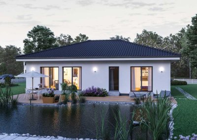 Ihr Traum- Bungalow für den Ruhestand - Inkl. Grundstück - mit Blick aufs Wasser!