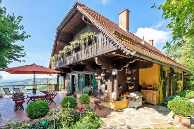 Bauernhaus in Panoramalage in Kitzeck in der Südsteiermark