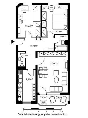 Schöne 3 Zimmer Wohnung sucht Nachmieter