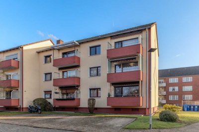 Eigentumswohnung mit Balkon, Stellplatz und Garage