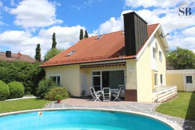 Schönes Einfamilienhaus in ländlicher Lage im Süden Münchens