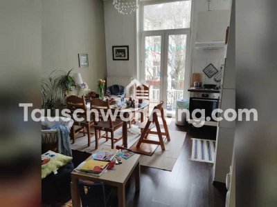 Tauschwohnung: Biete: 2Z plus Wohnküche und Balkon - Suche: 3-4Z