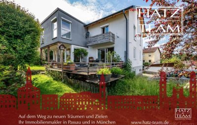 Teilrenoviertes Einfamilienhaus mit viel Potenzial und tollem Ausblick in Passau-Grubweg!