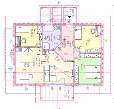 Schöne 4-Raum-Wohnung mit EBK und Balkon in Leutasch