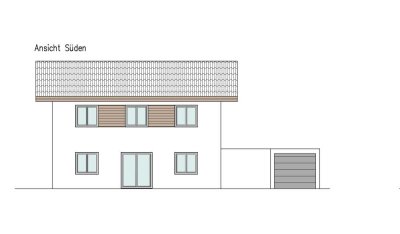 Neubau Einfamilienhaus in Bruckmühl, 4-Zi., ca. 130 qm Wfl., Süd-West-Grundstück, lokale Qualität!