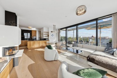 Einzigartiges Designer Penthouse in Erstbezugsqualität im exklusiven Viertel Zwei