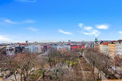 4 Zimmer Penthouse mit Blick über Berlin