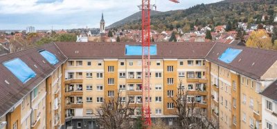 Erstbezug nach Dachgeschossausbau - Maisonette Wohnung über den Dächern von Handschuhsheim