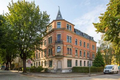 Praktische 1-Raum-Wohnung mit Balkon im Altbau in Dresden-Cotta!