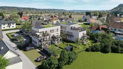 ECKWOHNUNG mit großem Balkon in Grünruhelage mit herrlicher unverbauter Aussicht! Zentrale Lage! Nur 20 km südlich von Graz!