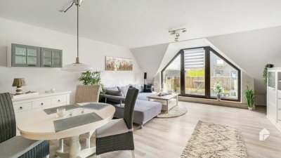 Voll möblierte 2,5-Zimmer-Wohnung mit Garage und Stellplatz in ruhiger Lage von Essen