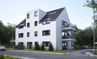 Stilvolle 3-Raum-Wohnung mit Balkon - Erstbezug mit EBK in Kelsterbach