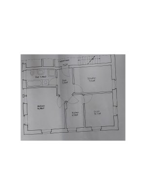 2-Raum- Wohnung - sofort vermietbar - Glasfaseranschluss vorhanden