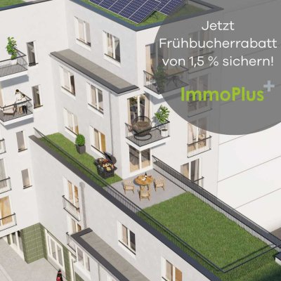 Neubauwohnung mit großer Dachterrasse im Herzen von Aachen: Jetzt Frühbucherrabatt von 1,5 % sichern