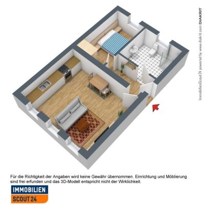 Attraktive Wohnung