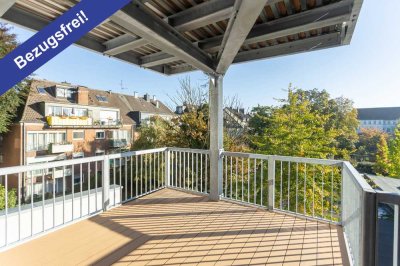 Erphoviertel! Stadtwohnung in bester Innenstadtlage mit großem Balkon