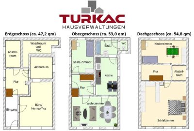 Biedenkopf-Stadtzentrum  6 ZKB saniertes Einfamilienhaus