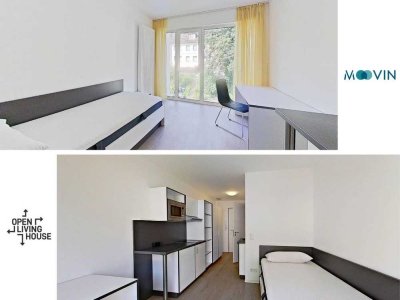 ALL-IN Apartment für Studenten: Möbliert mit EBK, Bad und vielen Extras im Open Living House (nur...