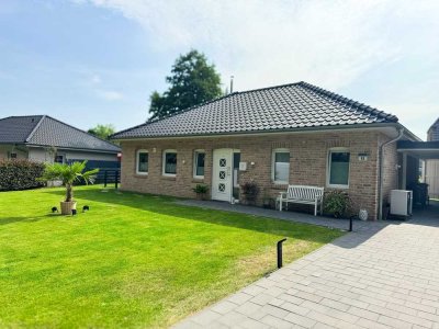 Moderner Bungalow mit großem Garten und hochwertiger Ausstattung