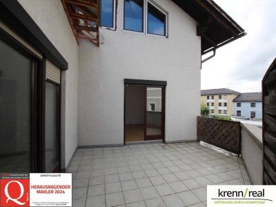 Neuer Preis! Geräumige Wohnung mit Terrasse und Garagenplatz