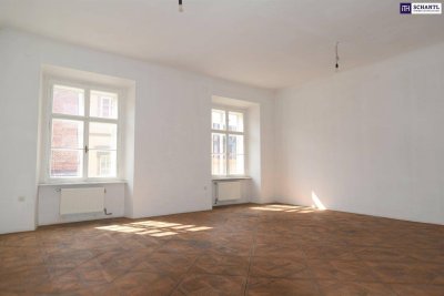 BESSER GEHT ES NICHT! Sensationelle ca. 70 m² Altbauwohnung im Zentrum von Graz!