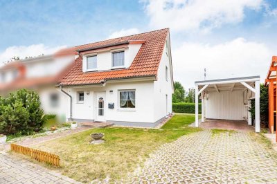 Familienfreundliches Reihenendhaus mit Blick ins Grüne & Whirlpool