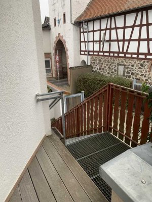 Schöne 3-Zimmer-Terrassenwohnung mit Balkon in Hammersbach