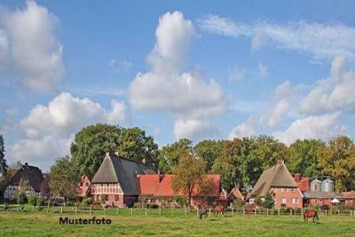 Einfamilienhaus mit Nebengebäuden und Gartenhaus