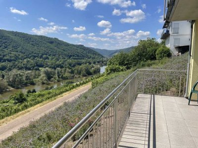 Wohnung in herrlicher Lage mit weitreichender Aussicht ueber die Mosel, hochwasserfrei