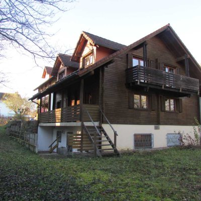 Hochwertiges Holzblockhaus in guter, ruhiger Lage von Bruchköbel-Roßdorf!