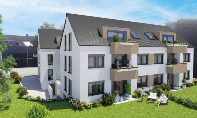 Mit herrlichem Sonnenbalkon! Barrierefreie Neubau-Eigentumswohnung im 1. Obergeschoss