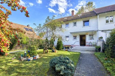 Älteres Haus auf großem Grundstück, nahe Isarauen