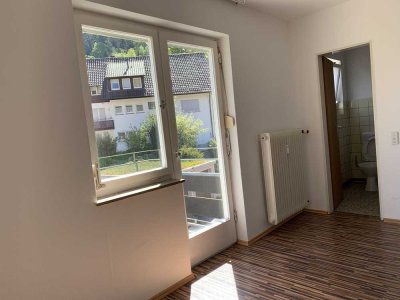 Helle Einzimmerwohnung mit Balkon direkt in Bad Wildbad - Bilder vor Sanierung!