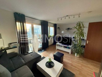 Praktische 1-Zimmer-Wohnung mit Balkon, Aufzug und Garage