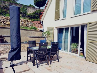 Neue 3 Zimmerwohnung mit großer sonniger Terrasse in Iptingen