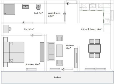 Erstbezug nach Sanierung: Stilvolle 4,5-Zimmer-Erdgeschosswohnung mit geh. Innenausstattung