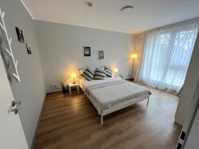 möbliertes, lichtdurchflutetes 1-Zimmer Apartment inkl. WLAN