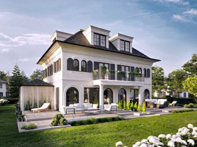 NEUBAU I Exklusive Villa in klassischer Architektur nähe Perlacher Forst